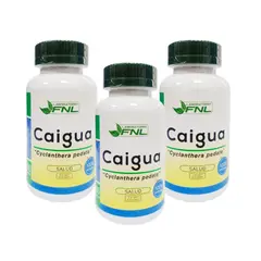FNL - Caigua 3 Frascos 180 Capsulas 3x60 Caps. Reductor.