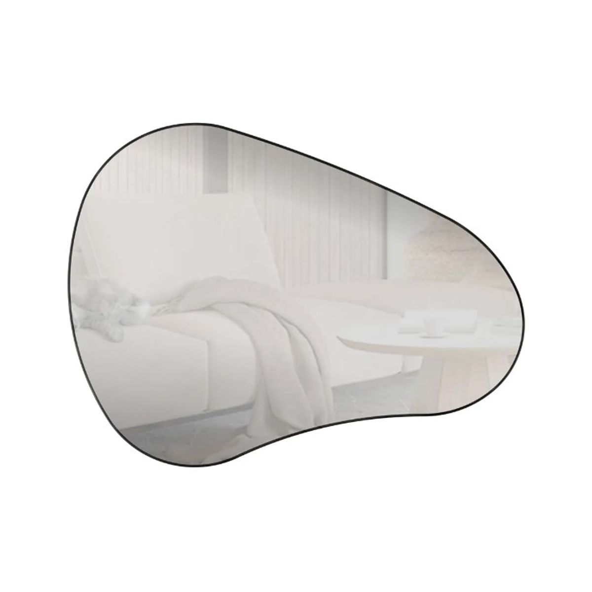 GENERICO - Espejo Decorativo Forma Orgánica De 80 Cm