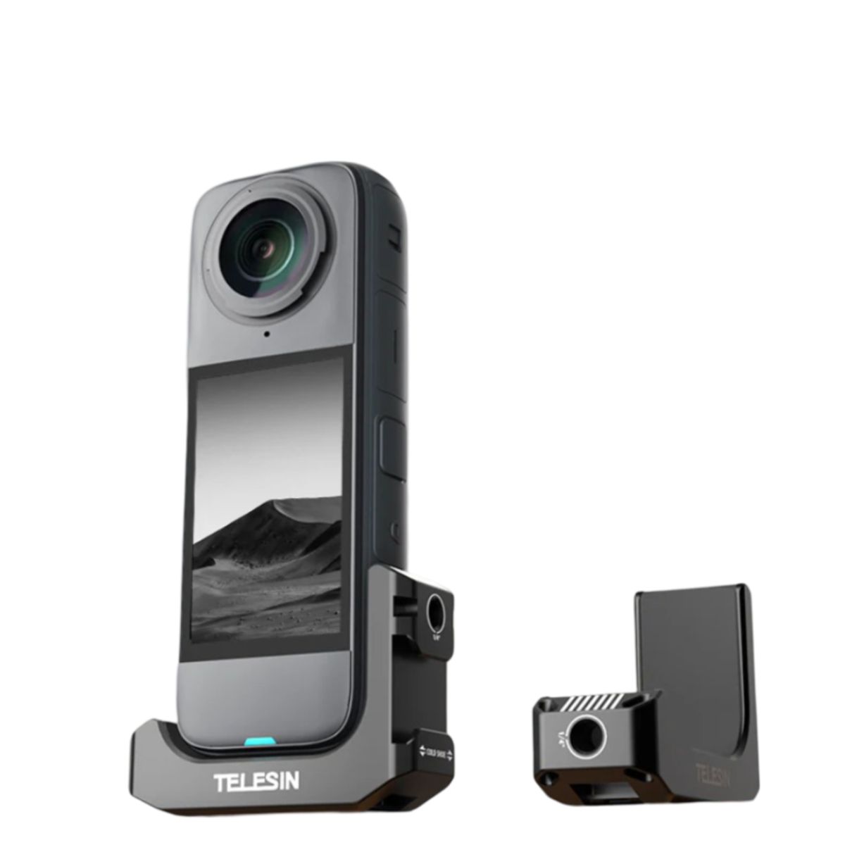 TELESIN - Adaptador Magnético para Insta360 X4 X5 para Montaje