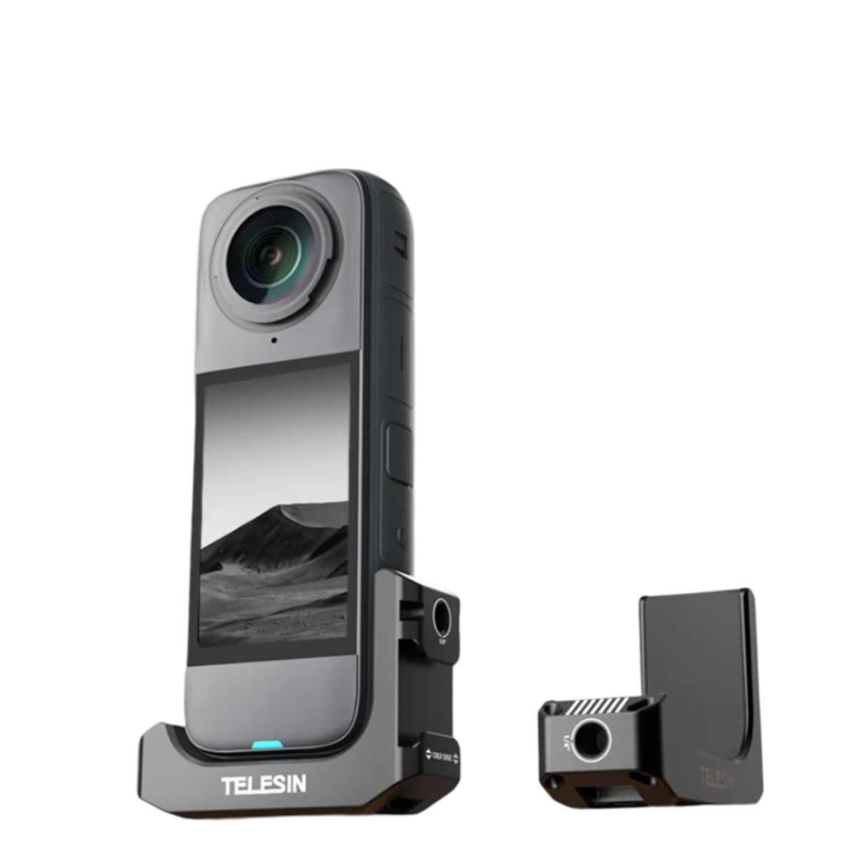 TELESIN - Adaptador Magnético para Insta360 X4 X5 para Montaje