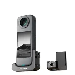 TELESIN - Adaptador Magnético para Insta360 X4 X5 para Montaje