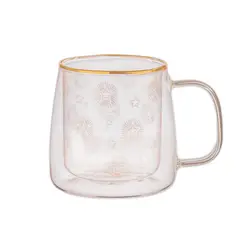 ADAGIO TEAS - Taza Doble Vidrio Shiny Stars 400 ml