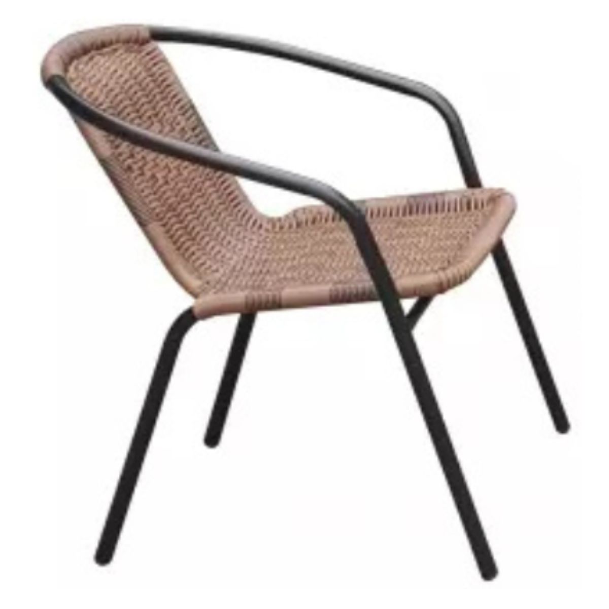 GENERICO - Juego terraza living 4 personas simil ratan Bighouse