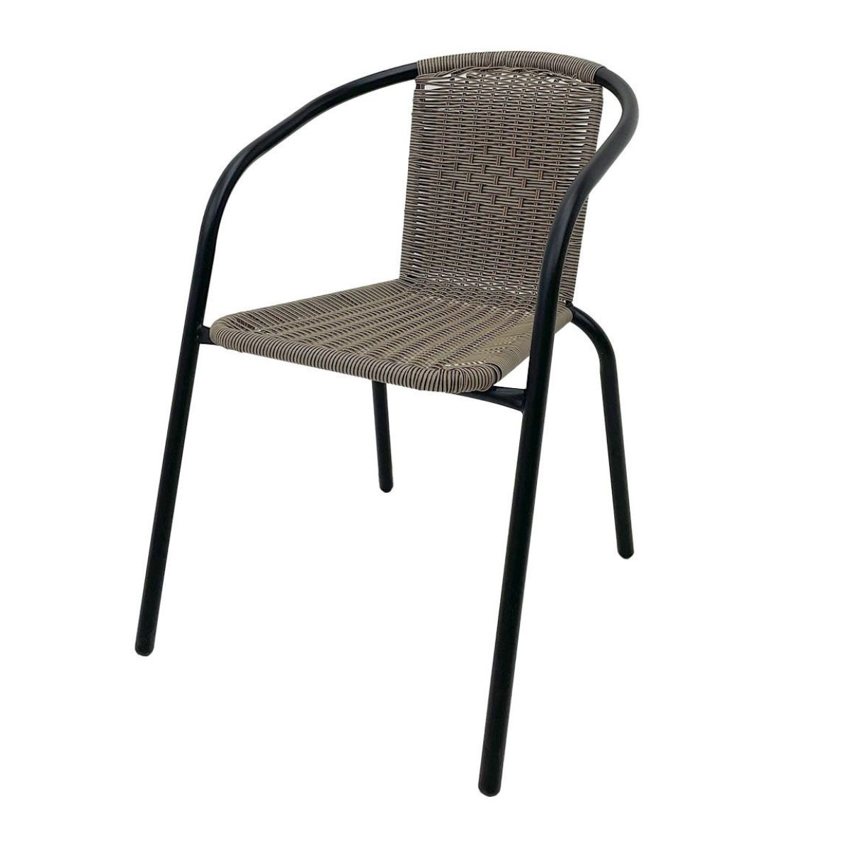 GENERICO - Silla de terraza Ratan café oscuro Bighouse