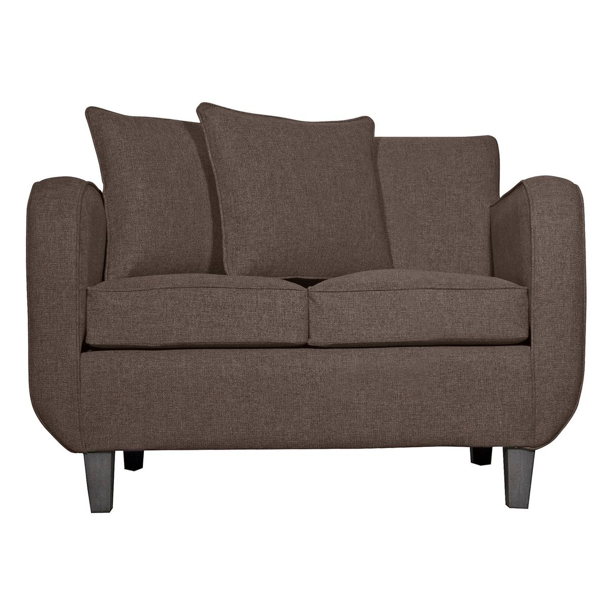 RUZAM MOBEL - SOFÁ 2 CUERPOS CRONOS CAFE