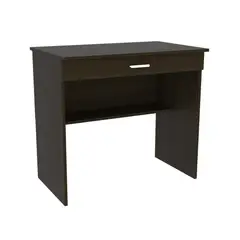 FMFURNITURE - Escritorio 1 Cajon 1 Estante Fm-018N - Negro