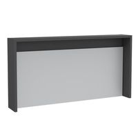 Escritorio Abatible De Pared Blanco y Plomo 51.5x100x45.8 cm