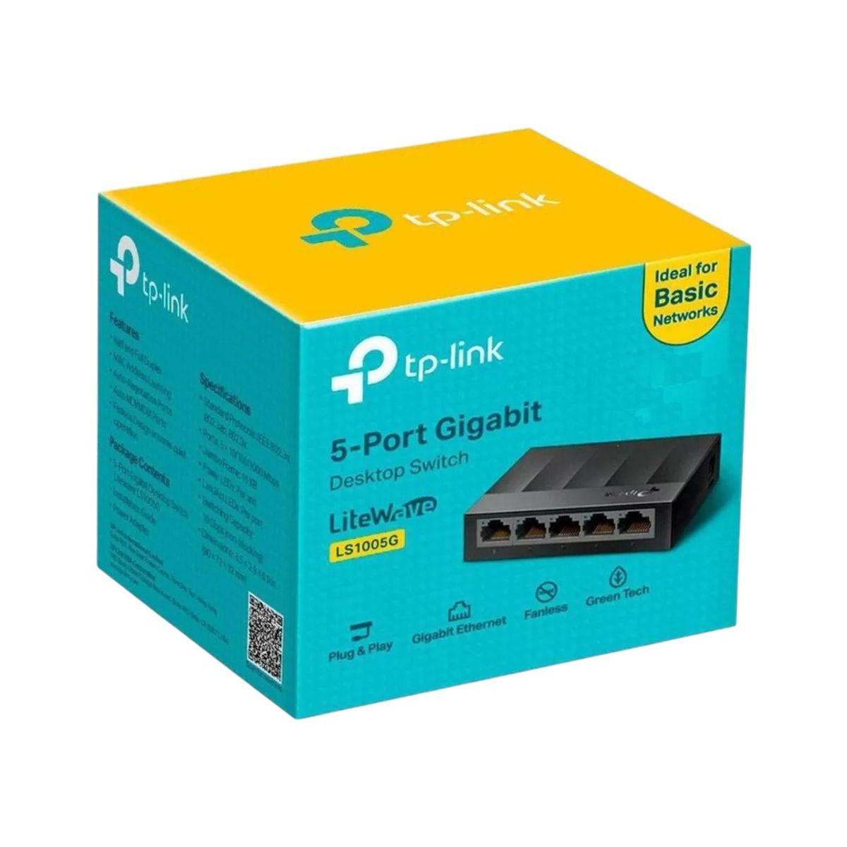 GENERICO - Switch 5 Puertos 10100mbps De Escritorio Tp-link Ls1005G