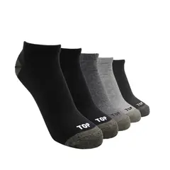 TOP - Calcetines Clásicos Tobilleros Cobre Pack 5 C1