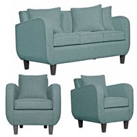 JUEGO DE LIVING 3-1-1 CRONOS VERDE AGUA