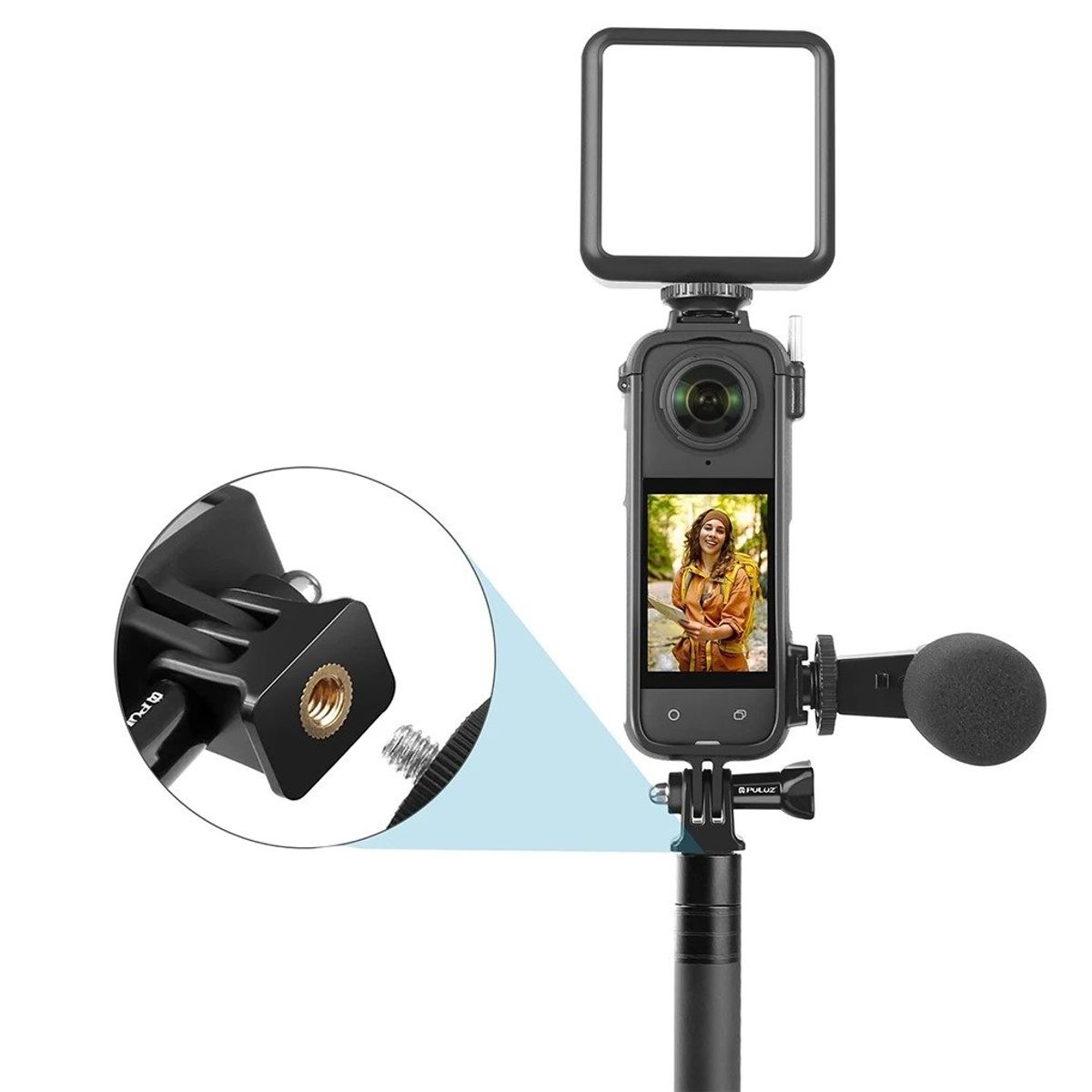 SHOOT - Marco Protector para Insta360 X3 Ajuste Perfecto - Shoot