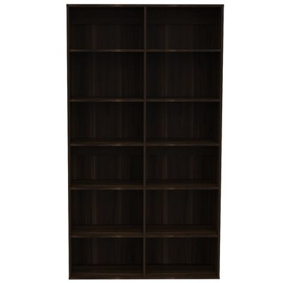 Imagen 2 del producto Biblioteca Con 10 Estantes - Café Oscuro 175x97.7x30.6 cm