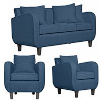 JUEGO DE LIVING 3-1-1 CRONOS AZUL