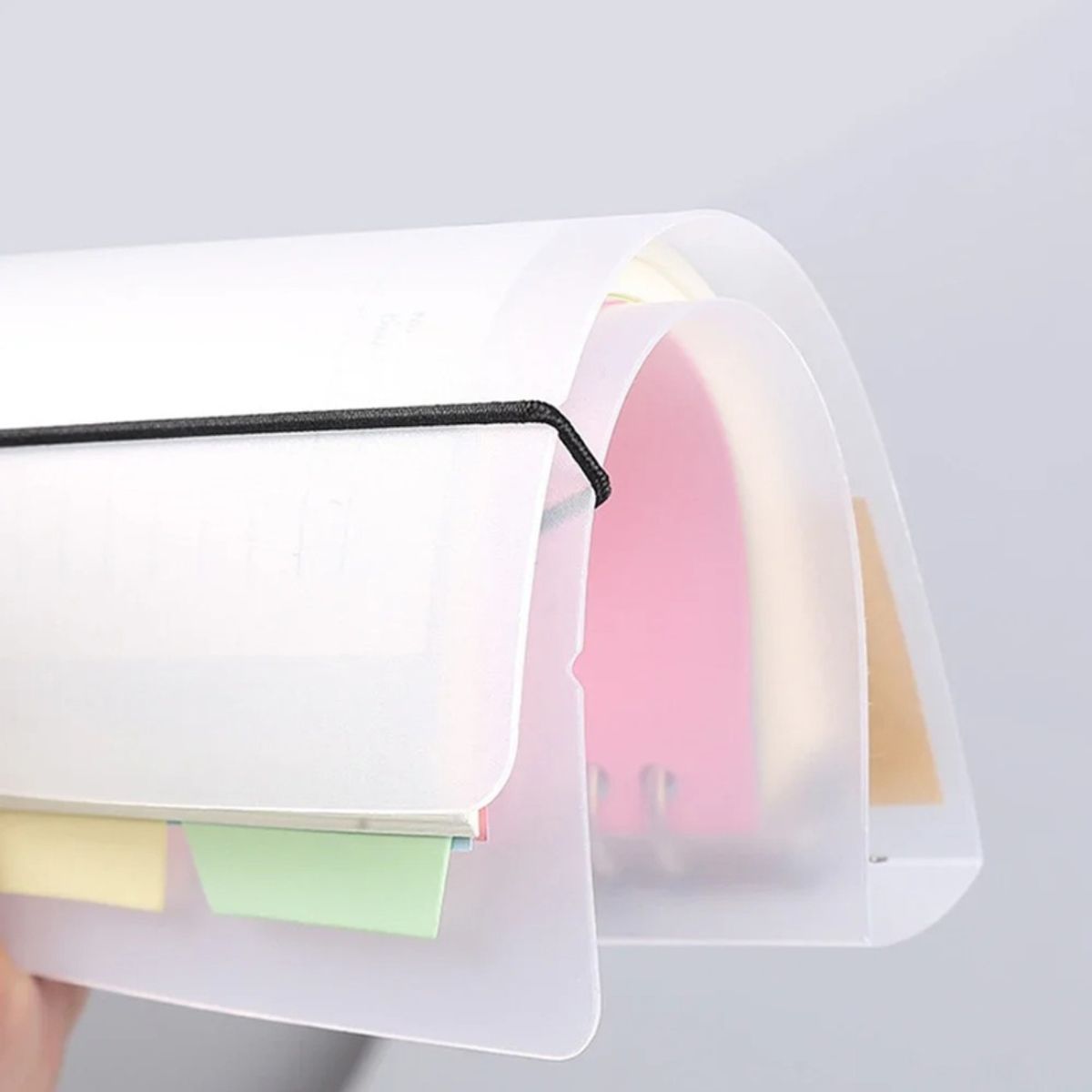 LANGUO - Libreta Anillada blanca  A5 Sistema Refill Languo