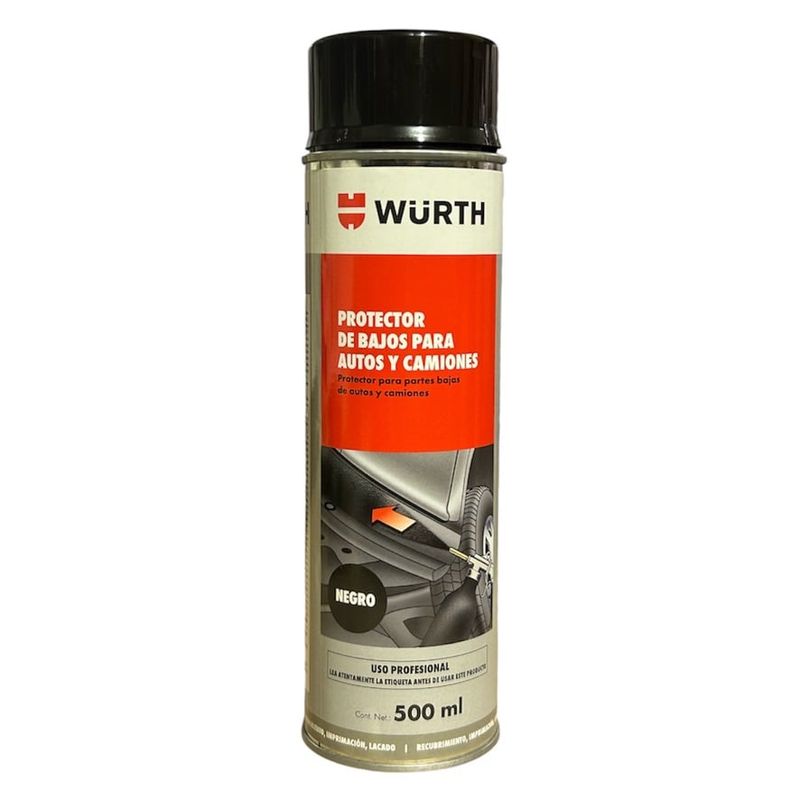 WURTH - Pintura Antigravilla Spray Undercoating 500ml Pick-up Chasis