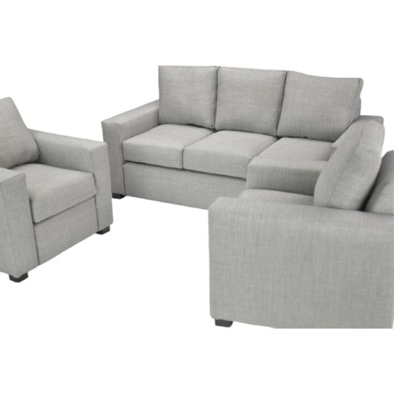 BILDUN - Living 3-1-1 Lino Gris Perla