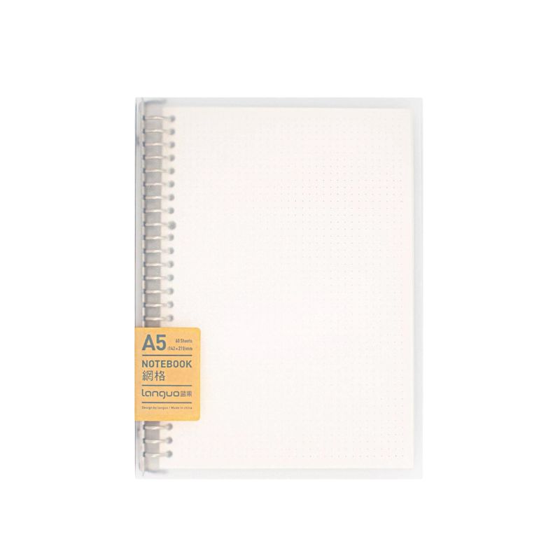 LANGUO - Libreta Anillada Punto A5 Sistema Refill Languo