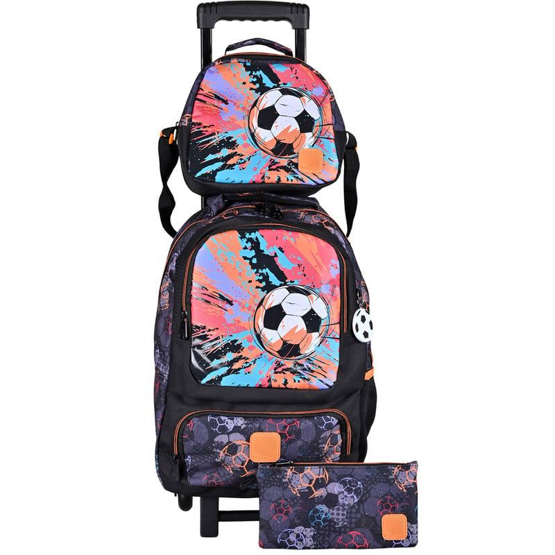 TORRE - INFINITY PACK -MOCHILA RUEDAS + LONCHERA + ESTUCHE