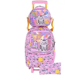 TORRE - INFINITY PACK -MOCHILA RUEDAS + LONCHERA + ESTUCHE