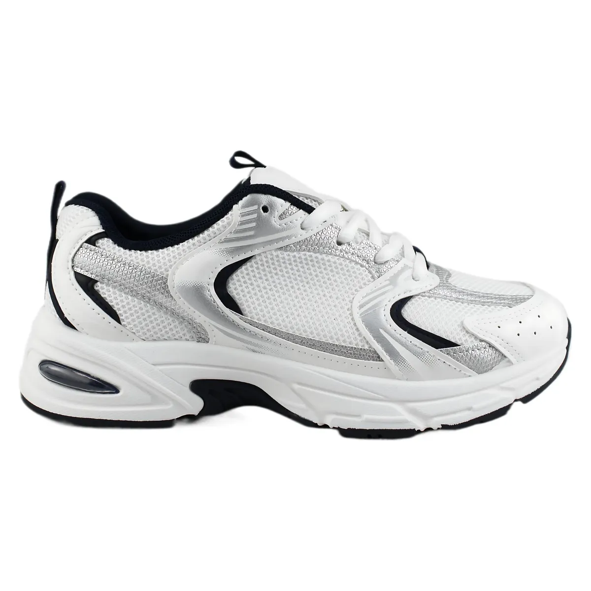 THUNDER BLUE - Zapatilla de Mujer Urbana 17 Yassne Blanco