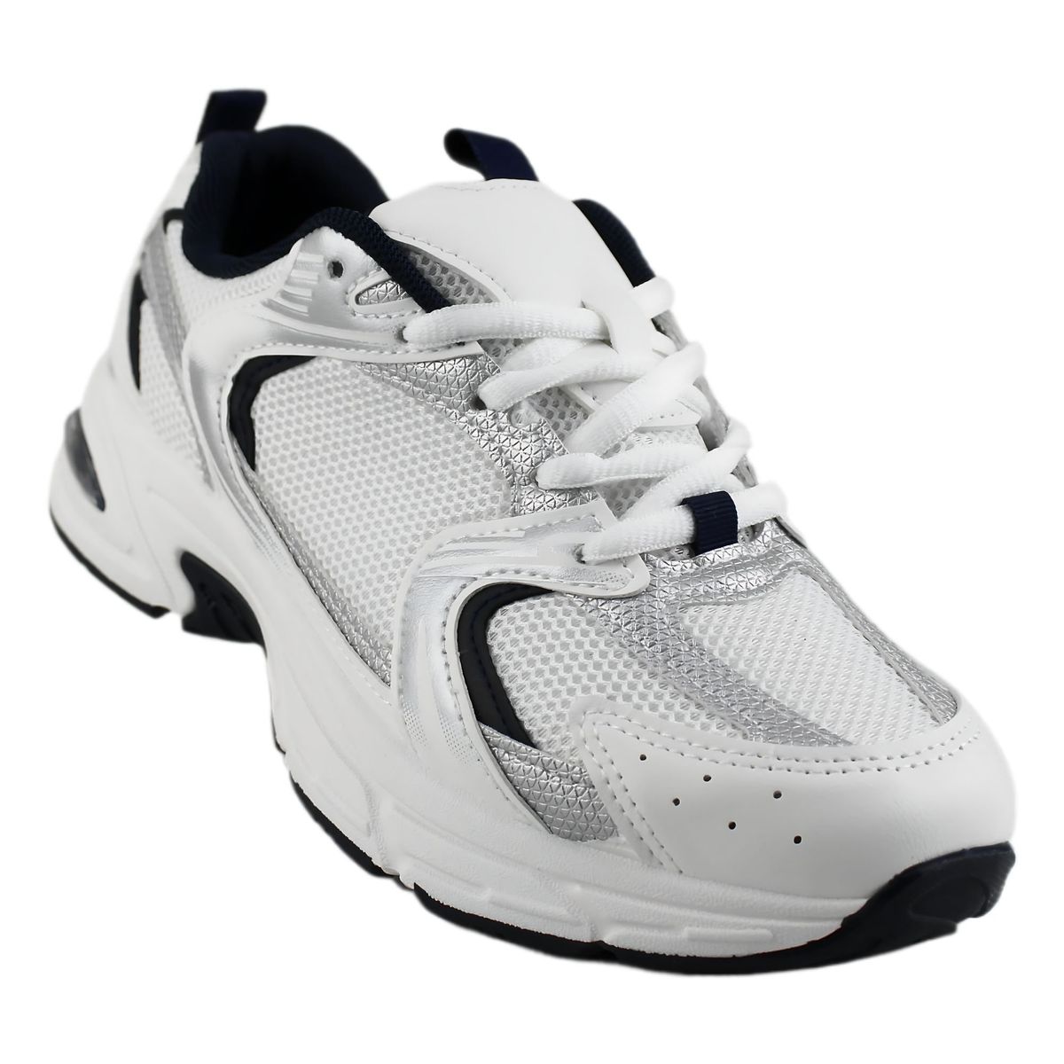 THUNDER BLUE - Zapatilla de Mujer Urbana 17 Yassne Blanco