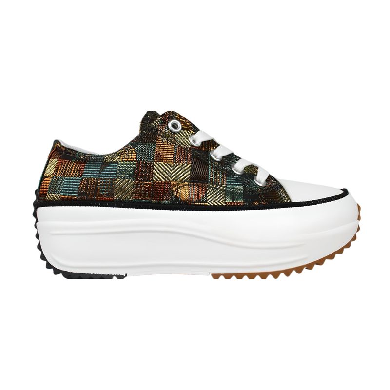 THUNDER BLUE - Zapatilla Mujer Casual 2409 Yassne Verde