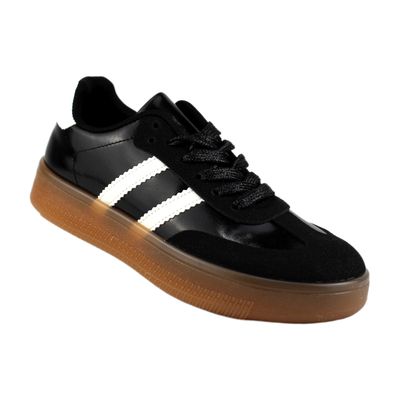 Imagen 2 del producto Zapatilla de Mujer Urbana 85 Yassne Negro.