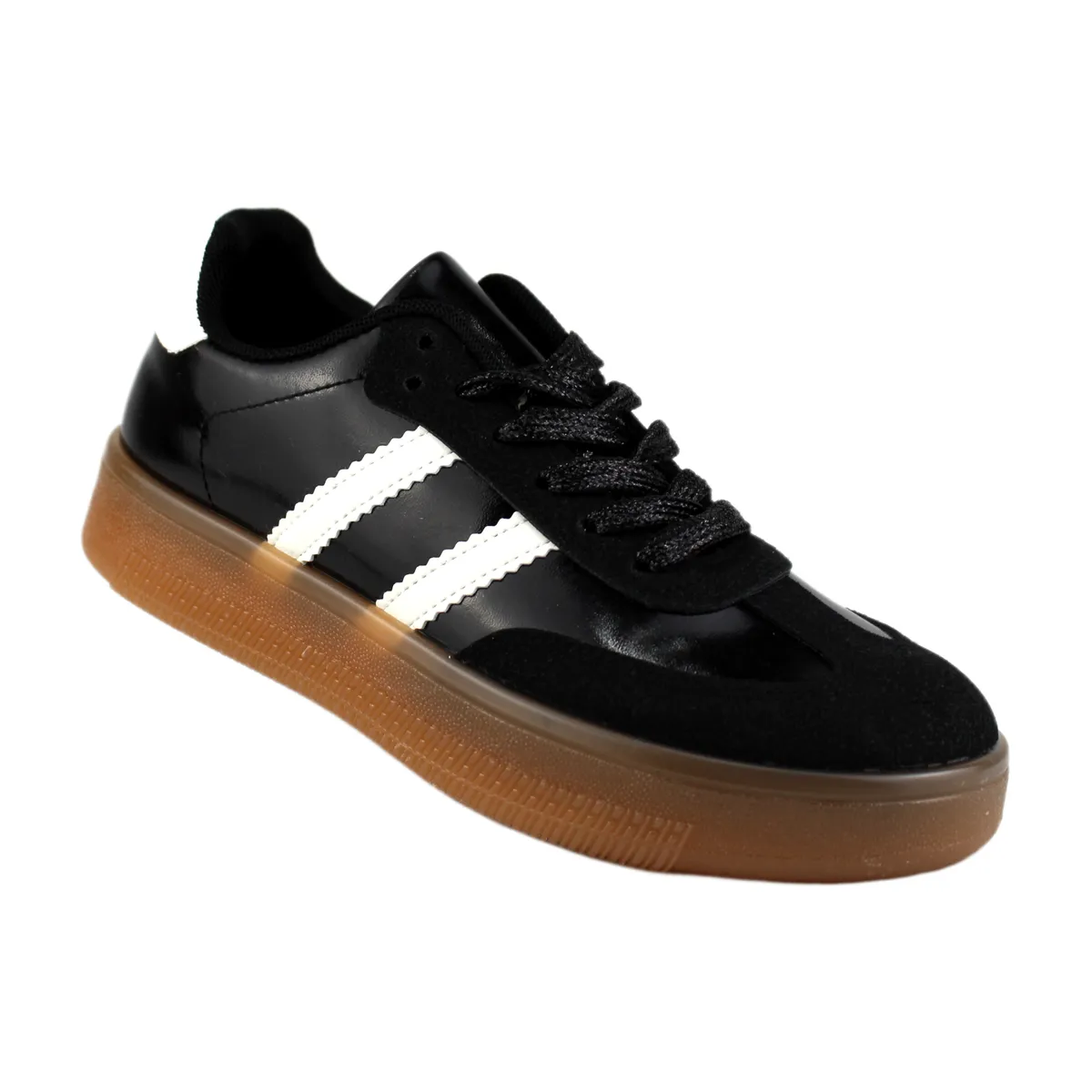 THUNDER BLUE - Zapatilla de Mujer Urbana 85 Yassne Negro.