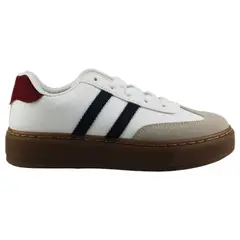 THUNDER BLUE - Zapatilla de Mujer Urbana Casual 13 Yassne Blanco