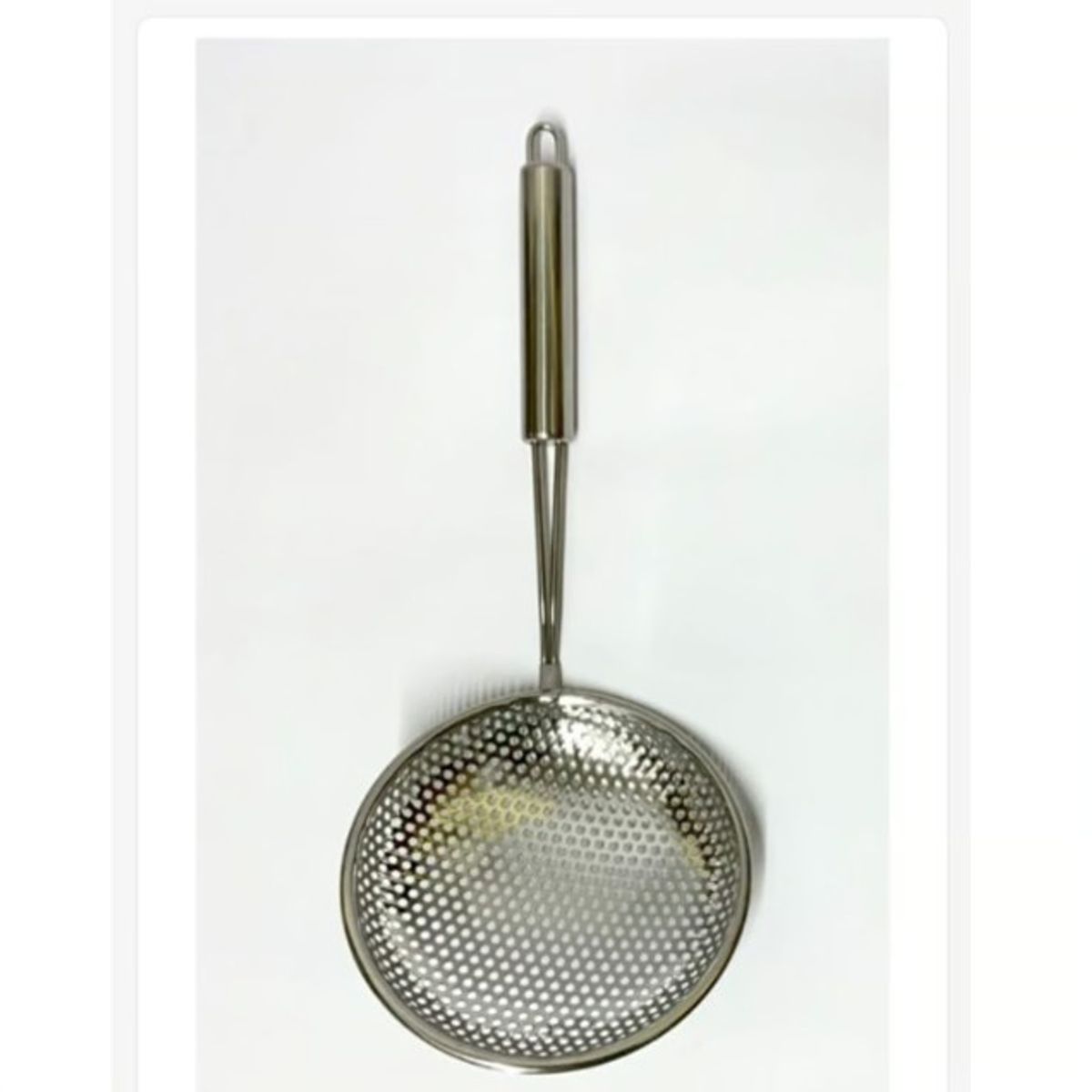 GENERICO - Colador De Metal Perforado De Acero Inoxidable 16Cm
