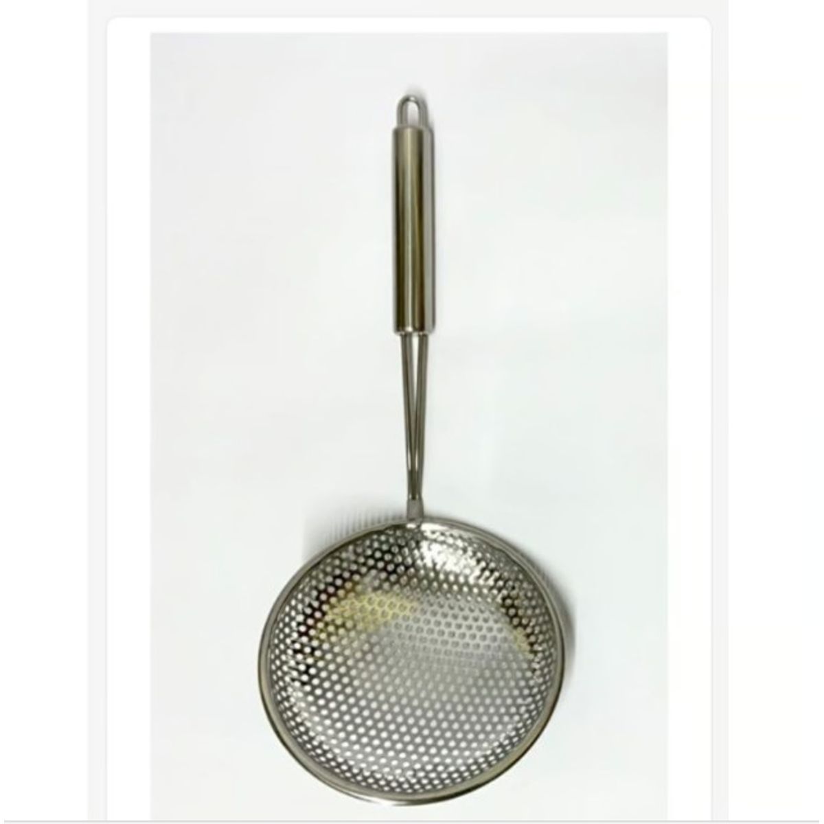 GENERICO - Colador De Metal Perforado De Acero Inoxidable 16Cm