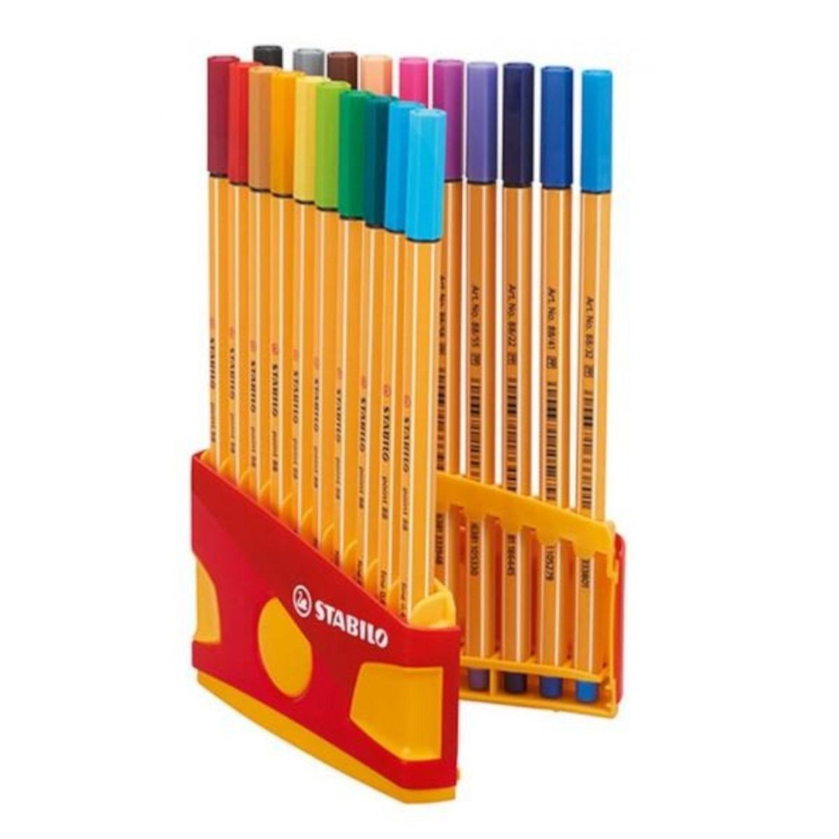 STABILO - Set 20 Lapices Tiralineas Y Estuche Stabilo