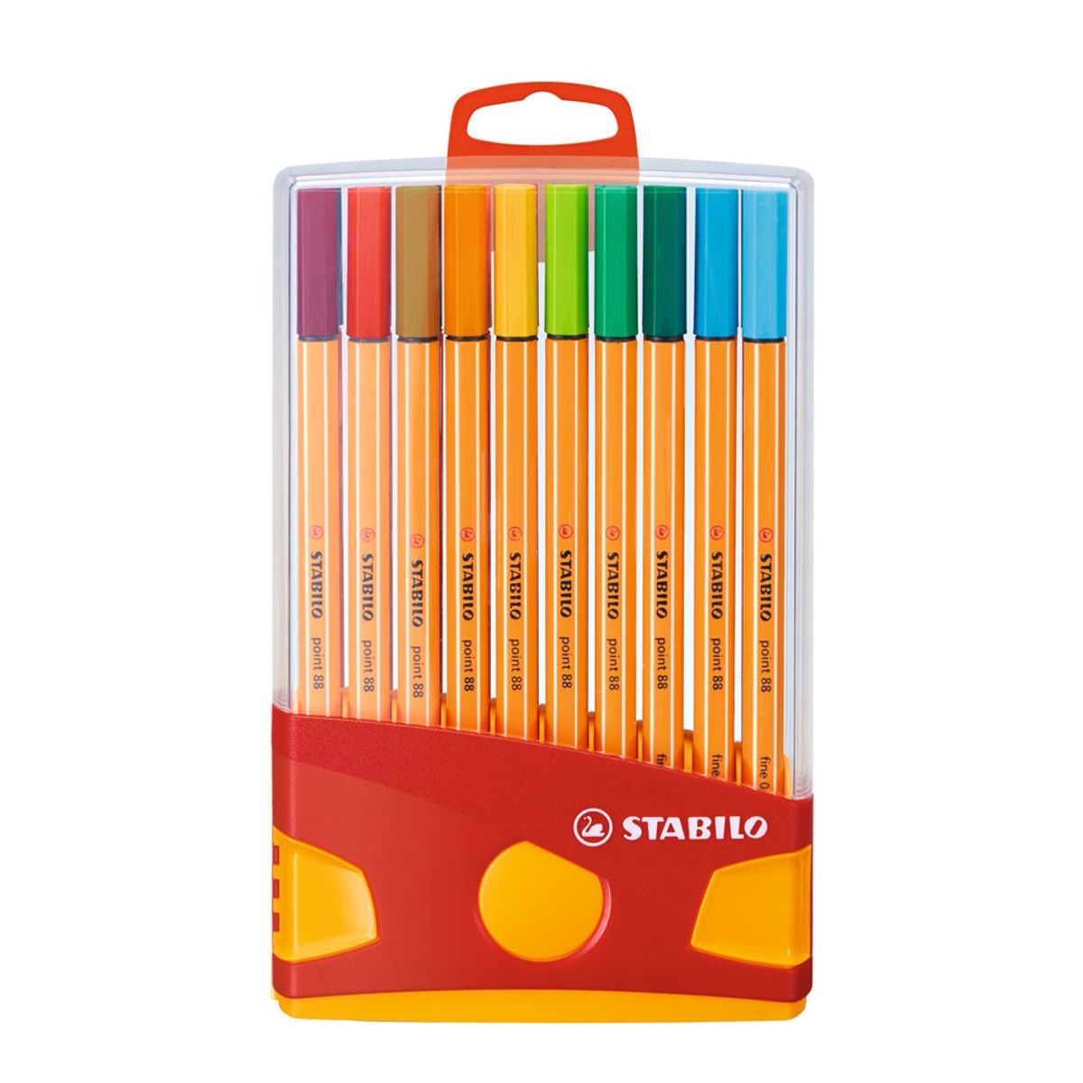 STABILO - Set 20 Lapices Tiralineas Y Estuche Stabilo