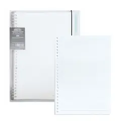 LANGUO - Libreta Anillada A4 Refill + Pack Hojas Repuesto Línea