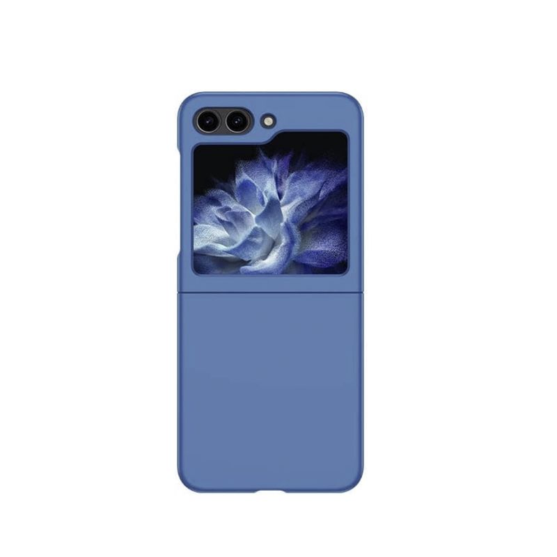 JOIGO - Carcasa Para Samsung Z Flip 5 Goma Azul Oscuro.