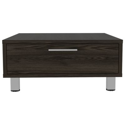 Imagen 2 del producto Mesa De Centro 1 Cajón - Café Oscuro 26.3x60x60 cm