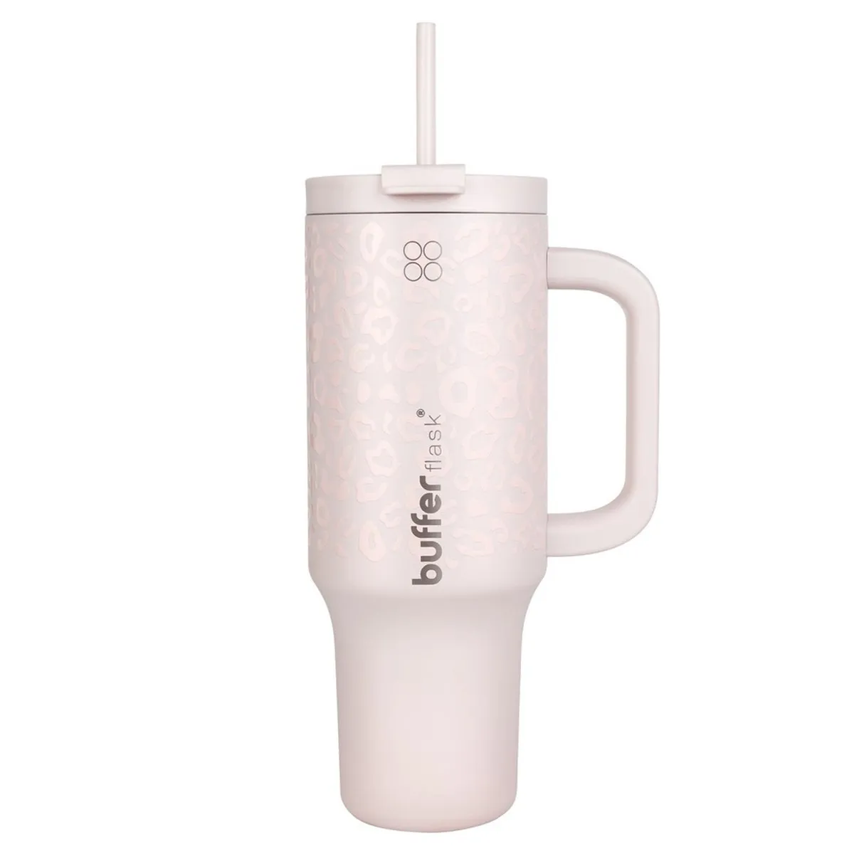 BUFFER FLASK - Vaso Termico Frio y Calor Termo Mug Buffer 1200Lt Inoxidable - Rosa claro