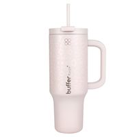 Vaso Termico Frio y Calor Termo Mug Buffer 1200Lt Inoxidable - Rosa claro