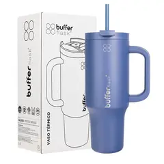 BUFFER FLASK - Vaso Termico Frio y Calor Termo Mug Buffer 1200Lt Inoxidable - Violeta
