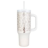Vaso Termico Frio y Calor Termo Mug Buffer 1200Lt Inoxidable - Blanco