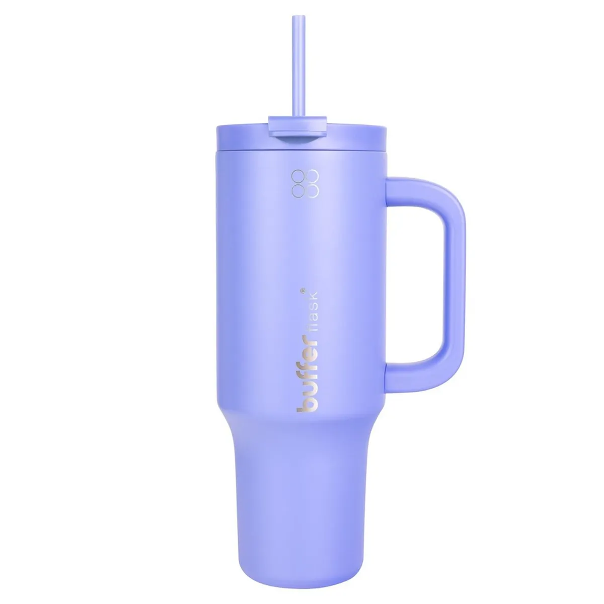 BUFFER FLASK - Vaso Termico Frio y Calor Termo Mug Buffer 1200Lt Inoxidable - Lavanda