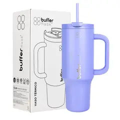 BUFFER FLASK - Vaso Termico Frio y Calor Termo Mug Buffer 1200Lt Inoxidable - Lavanda