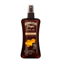 HAWAIIAN TROPIC - Aceite Protector Solar en Spray SPF15