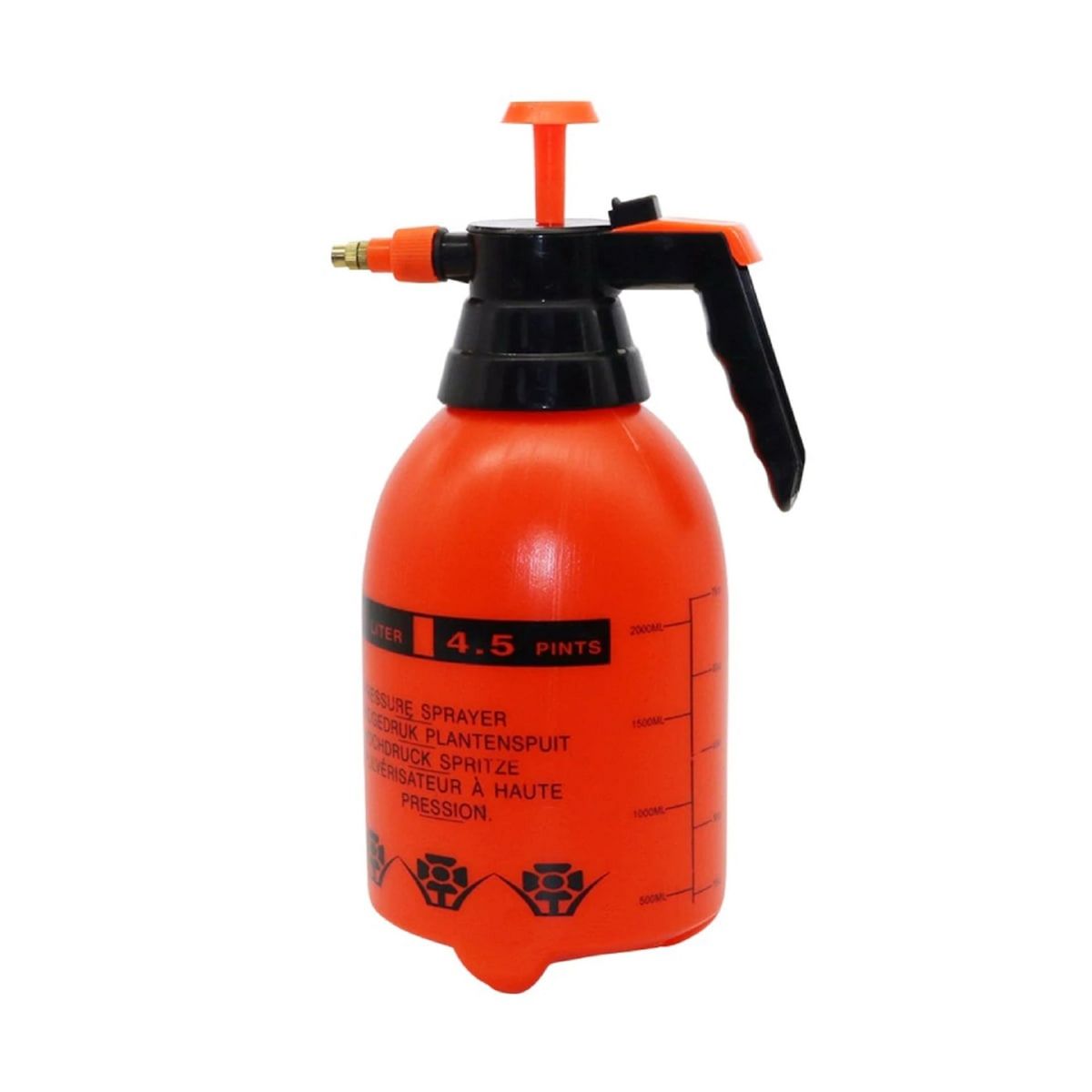 GENERICO - Pulverizador Aspersor Rociador Fumigador 2lts Rojo