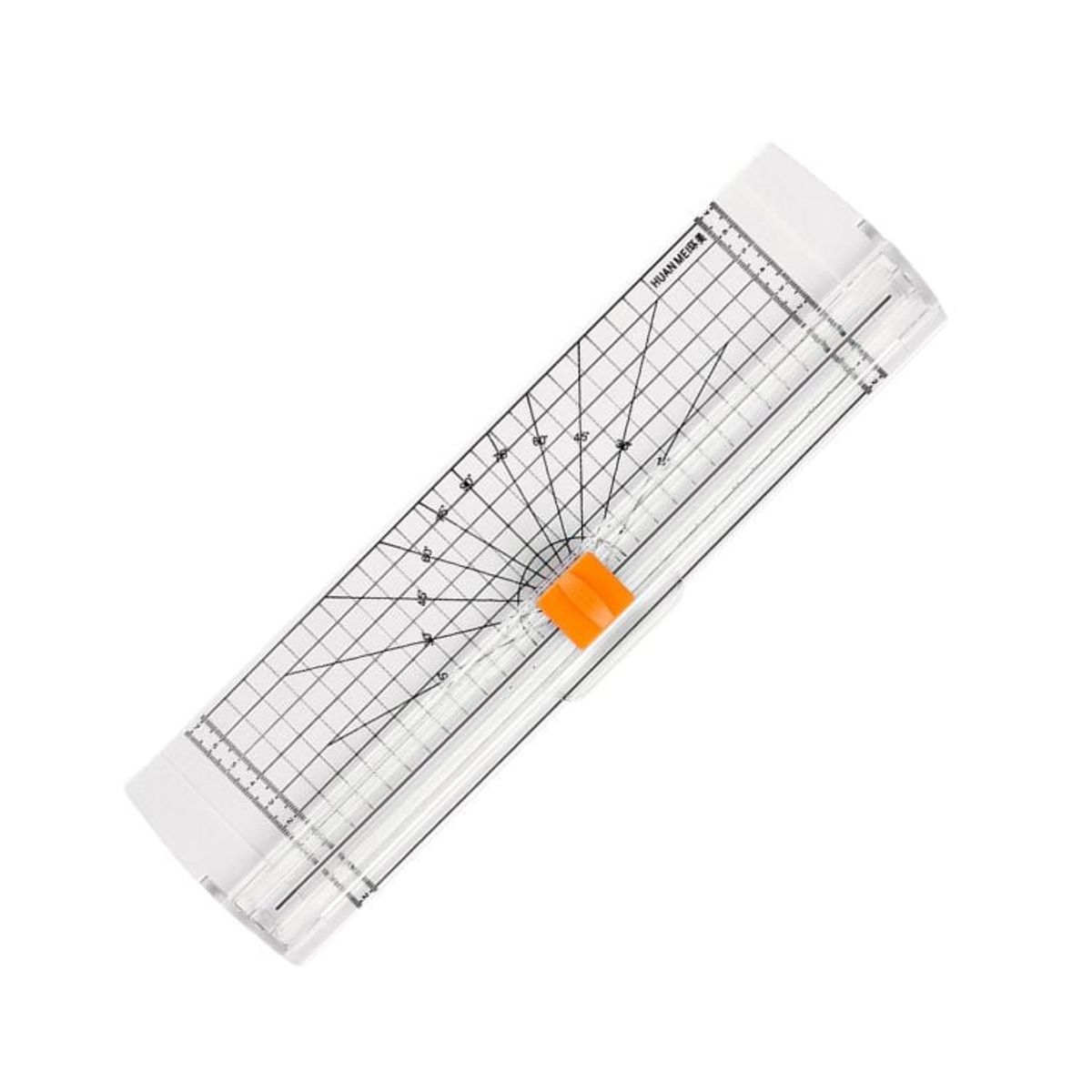 CRUSEC - Cutter Guillotina A4 Estudiantes Trabajo Papelería - Blanco