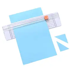 CRUSEC - Cutter Guillotina A4 Estudiantes Trabajo Papelería - Negro