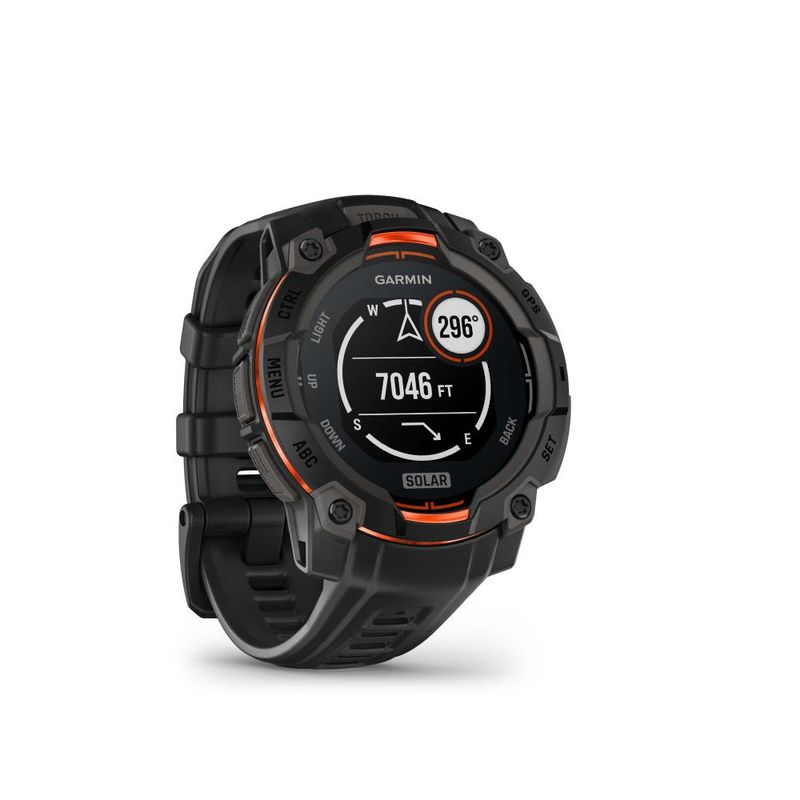 GARMIN - Instinct 3, 45 mm Solar Negro