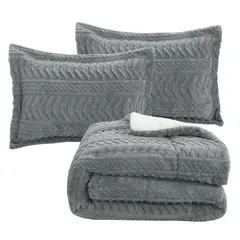 ANDES - PLUMON CHIPORRO JACQUARD GRIS KING