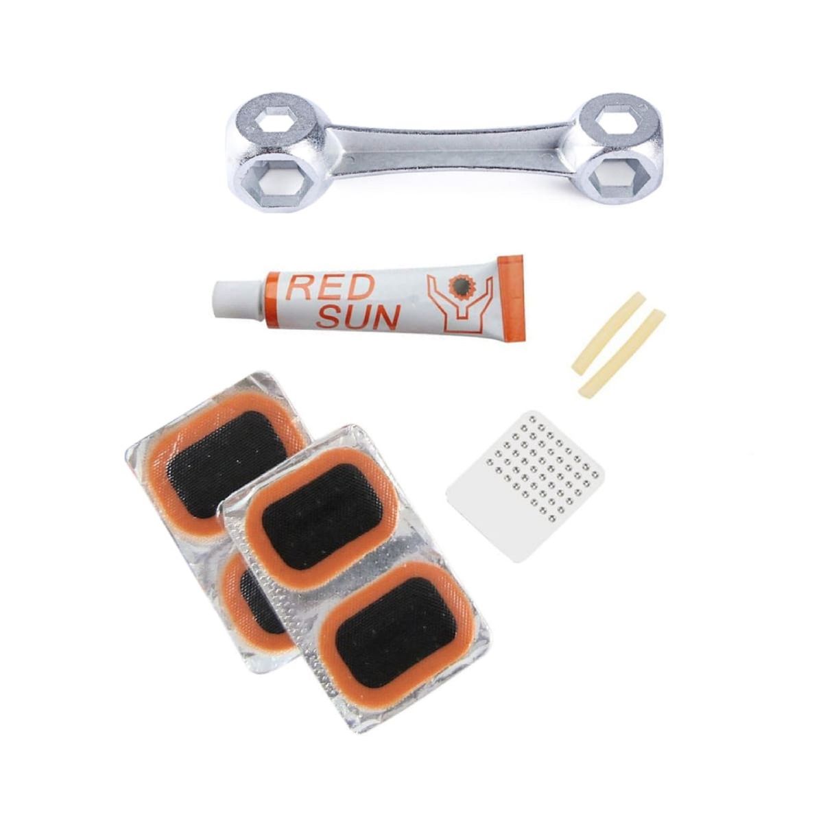 GENERICO - Kit de reparación para bicicleta