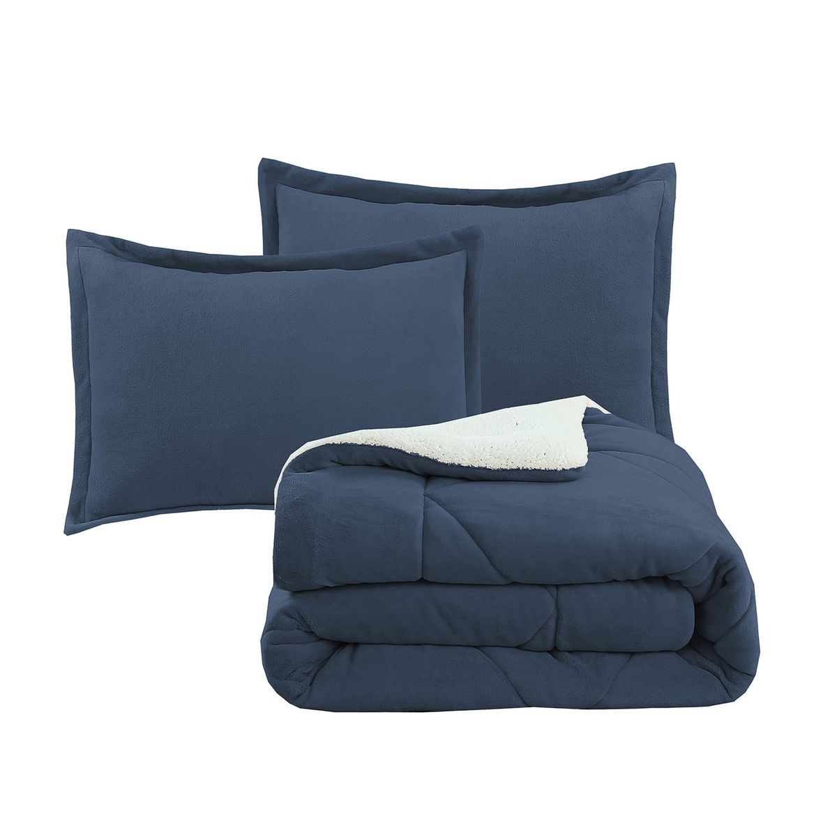 ANDES - PLUMON ANDES CHIPORRO LISO AZUL 2 PLAZA